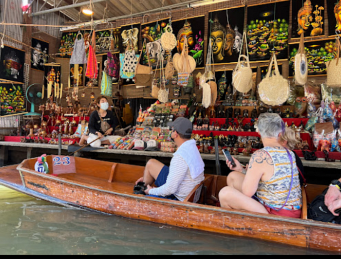 ตลาดน้ำดำเนินสะดวกDamnoen Saduak Floating Market