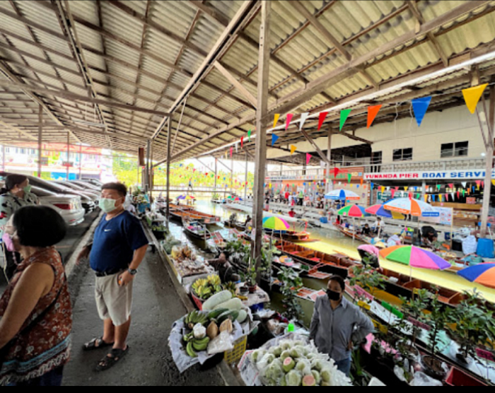 ตลาดน้ำดำเนินสะดวกDamnoen Saduak Floating Market